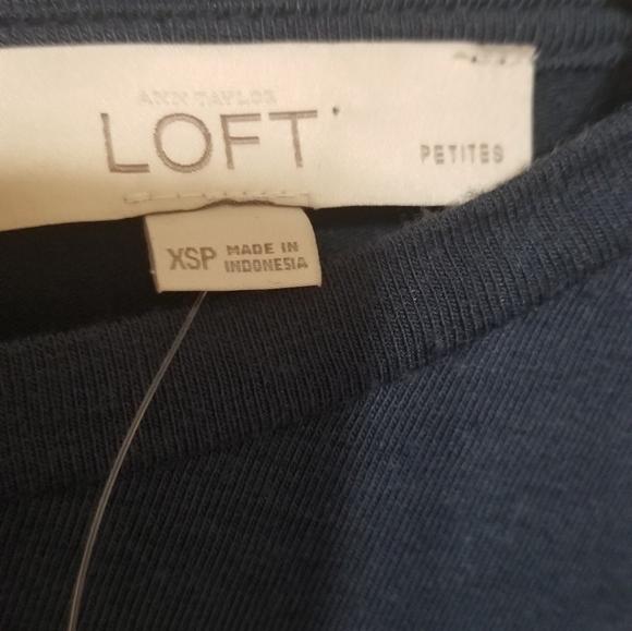 New. NWT Ann Taylor, LOFT, Color Blue, Size XSP - Picture 5 of 6